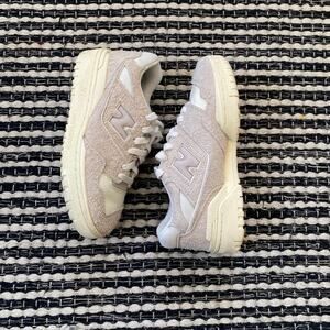 🌿Aime Leon Dore ALD Mens New Balance 550 Shaggy Grey Suede Sneakers 4